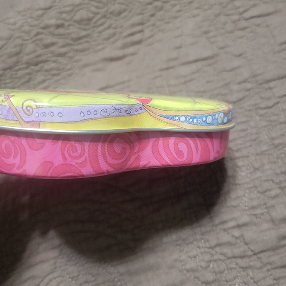 Brighton Large Metal Tin Follow Your Heart Trinket Jewelry Gift Box - Picture 7 of 9